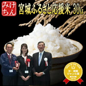 30kgがこの価格！なんと10kgあたり2,894円！宮城ふるさと応援米30kg安心の国産100％ ブレンド米 宮城ふるさと応援米30kg！　複数原料米　放射能検査済み【米】【0903】【dp】【HJ】