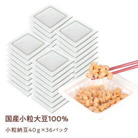 東京納豆 小粒納豆 国産 小粒 40gx36 1セット