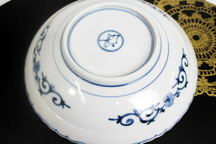 楽天市場】九谷焼 7号盛皿 宝寿文/山本長左（宮内庁御用窯）＜送料無料 