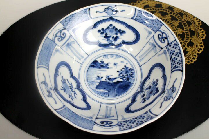 楽天市場】九谷焼 菓子鉢 芙蓉手宝寿紋/山本長左（宮内庁御用窯 