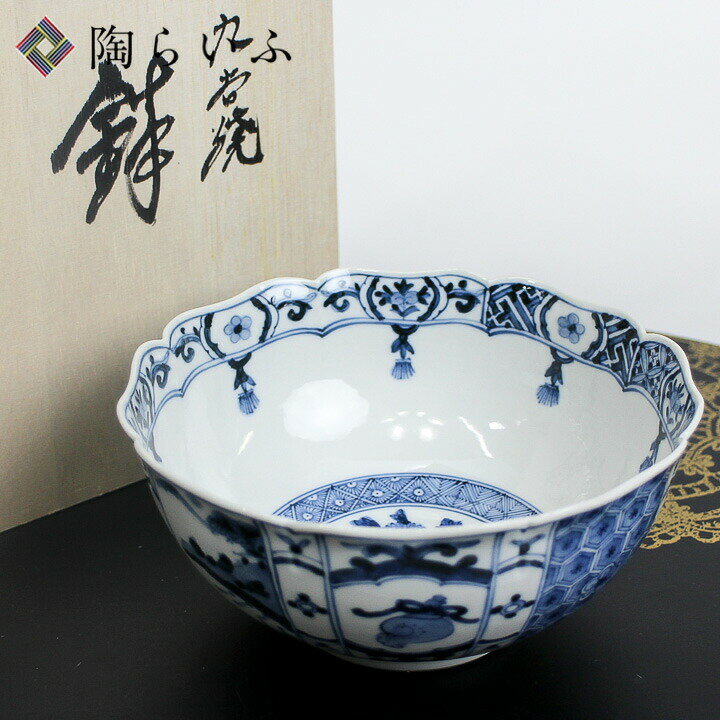 楽天市場】九谷焼 5号深鉢 祥瑞手菊紋/山本長左（宮内庁御用窯）＜送料 