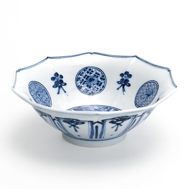 楽天市場】九谷焼 取鉢 青華祥瑞手豊穣文 / 山本長左 【宮内庁御用窯 