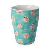 九谷焼 フリーカップ 水玉 / 岡田絹代 和食器 フリーカップ カップ 湯呑 コーヒーカップ ＜人気 ギフト …