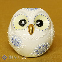 楽天市場】フクロウ 置物 白の通販