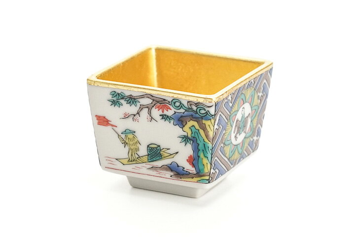 楽天市場】九谷焼 組盃 時代画風 金箔 6種セット/箔一＜酒器 盃 ぐい呑  