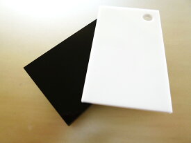 アクリル板(押出し)白黒 板厚(5mm) 1300mm×1100mm 以上 パーティション　アクリル加工　コロナ パーテーション　パネル　テーブルマット 1枚分オーダーカット無料(直角カットのみ)