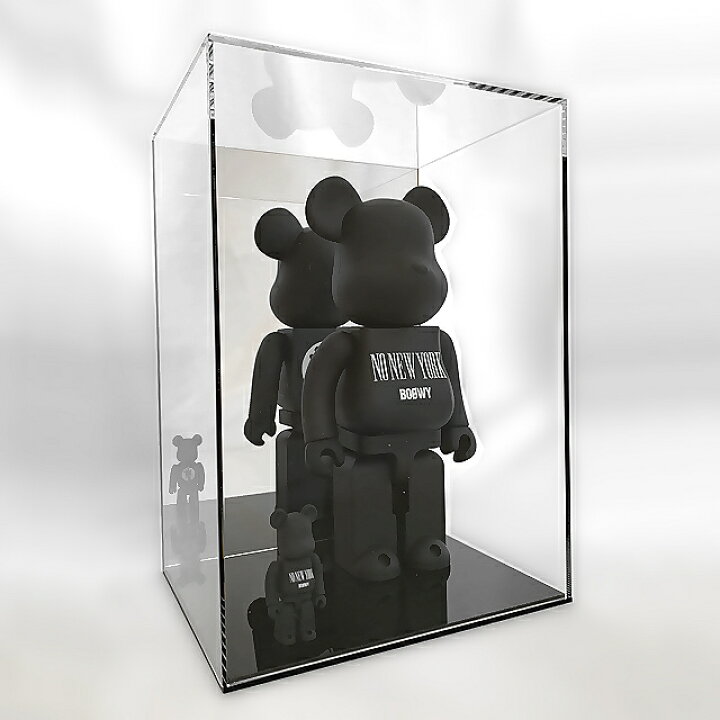 楽天市場】ベアブリック専用ケース 400％1体＋100％複数体用UVカット 