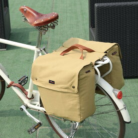 TOURBON 自転車リアバッグ パニアバッグ 複数の仕切り 大容量 フレームバッグ 24L バイク 通勤 通学 アウトドア用 収納バッグ ショルダーストラップ付き