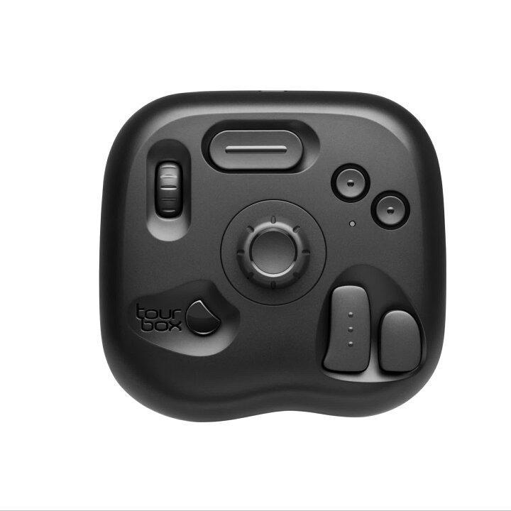 楽天市場】【送料無料】TourBox Lite - 軽量化片手デバイス（ブラック