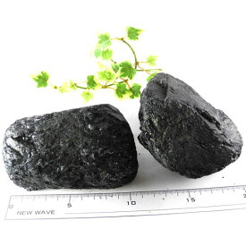 【クーポンで10%OFF】ブラックトルマリン 原石 塊 ラフ カット 1個売り 600〜700g 産地 ブラジル black tourmaline 電気石 ショール 10月 誕生石 天然石 鉱物 AA6-7