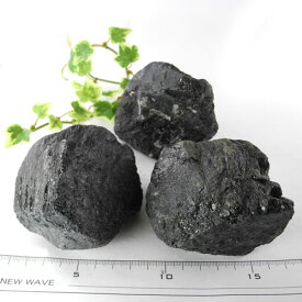 【クーポンで10%OFF】ブラックトルマリン 原石 塊 ラフ カット 1個売り 400〜500g 産地 ブラジル black tourmaline 電気石 ショール 10月 誕生石 天然石 鉱物 AA4-5