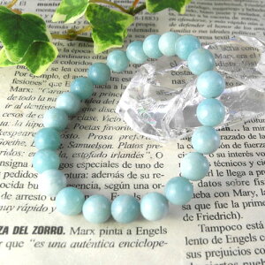 �y�N�[�|����10%OFF�z�A�}�]�i�C�g �u���X���b�g 8mm �Y�n �u���W�� Amazonite �V�͐� ��]�̐� �z�[�v�X�g�[�� �W���G���[ �A�N�Z�T���[ �V�R�� �z�� AMMB-1
