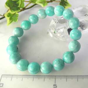 �y�N�[�|����10%OFF�z�A�}�]�i�C�g �u���X���b�g 11mm �Y�n �y���[ Amazonite �V�͐� ��]�̐� �z�[�v�X�g�[�� �W���G���[ �A�N�Z�T���[ �V�R�� �z�� 1�_���� ���i�B�e AMMB-11