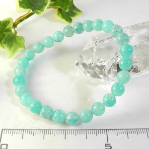 �y�N�[�|����10%OFF�z�A�}�]�i�C�g �u���X���b�g 6.5mm �Y�n �u���W�� Amazonite �V�͐� ��]�̐� �z�[�v�X�g�[�� �W���G���[ �A�N�Z�T���[ �V�R�� �z�� 1�_���� ���i�B�e AMMB-23