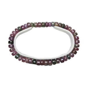 【クーポンで10%OFF】マルチカラートルマリン ドラム ブレスレット 10月 誕生石 TDB-13