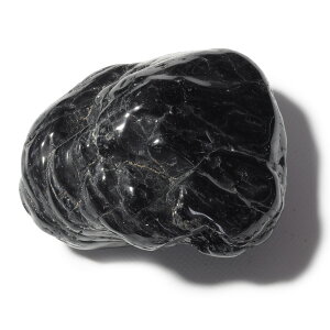 【クーポンで10%OFF】ブラジル産 高品質 ブラックトルマリン 完全研磨 原石 ポリッシュ タンブル black tourmaline 電気石 ショール 10月 誕生石 天然石 鉱物 1点もの 現品撮影 TK-285