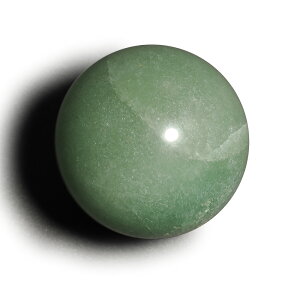 【クーポンで10%OFF】グリーンアベンチュリン クォーツ インド翡翠 スフィア 丸玉 ボール GQBB-24