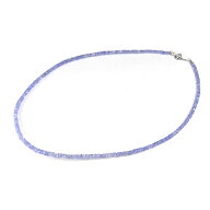 【クーポンで10%OFF】タンザナイト ネックレス シルバー925 tanzanite 灰簾石 かいれん石 黝簾石 ゆうれ…