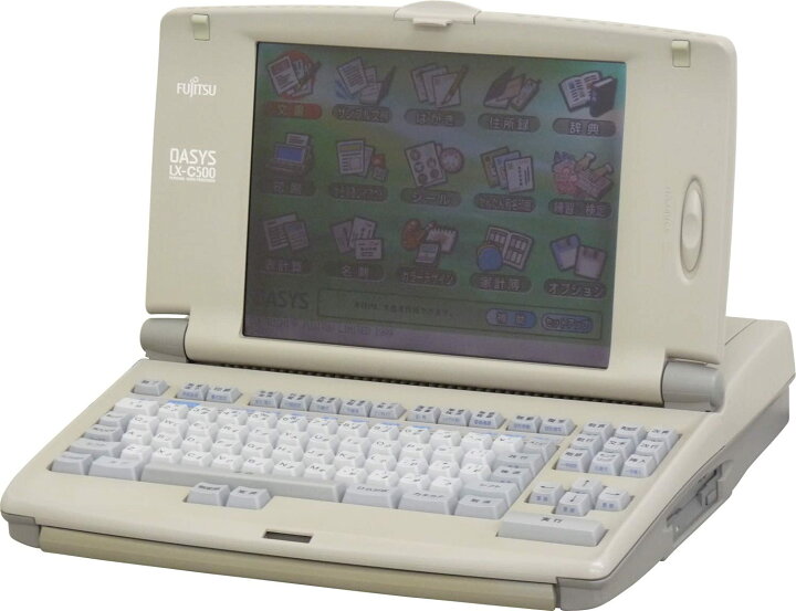 楽天市場】【中古】富士通 ワープロ オアシス OASYS LX-C500【90日保証 