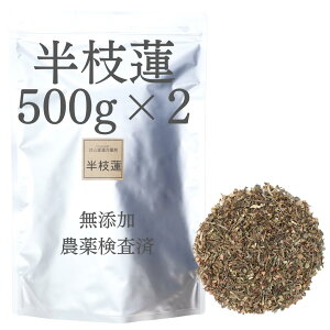 半枝蓮 農薬検査済 チャック付き袋 100g/250g/500g/1000g 500g×2そのまま 無添加 ハンシレン 煮出し 薬膳 薬膳茶 茶 生薬 漢方茶 漢方 選べる 半枝蓮湯