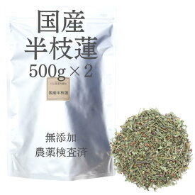 国産 半枝蓮 500g×2 1000g 農薬検査済 甘味料 着色料 保存料不使用 そのまま 無添加 日本産 ハンシレン はんしれん 煮出し お茶 薬膳 薬膳茶 健康茶 生薬 日本茶 健康茶 健康飲料 国産 選べる 産地 無添加食品 薬膳食材 健康 アルカロイド フラボノイド