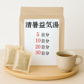 清暑益気湯 煎じ薬 暑気あたり 暑さによる食欲不振・下痢 夏やせ 薬局製剤 漢方 セイショエッキトウ せいしょえっきとう