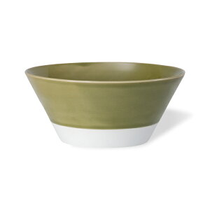 波佐見焼 essence of life es bowl 織部釉 (L) 大鉢 丼 どんぶり サラダボウル スープボウル ヌードルボウル はさみ焼 磁器 エッセンス ギフト 贈り物 通販 【essence】 HASAMI おしゃれ