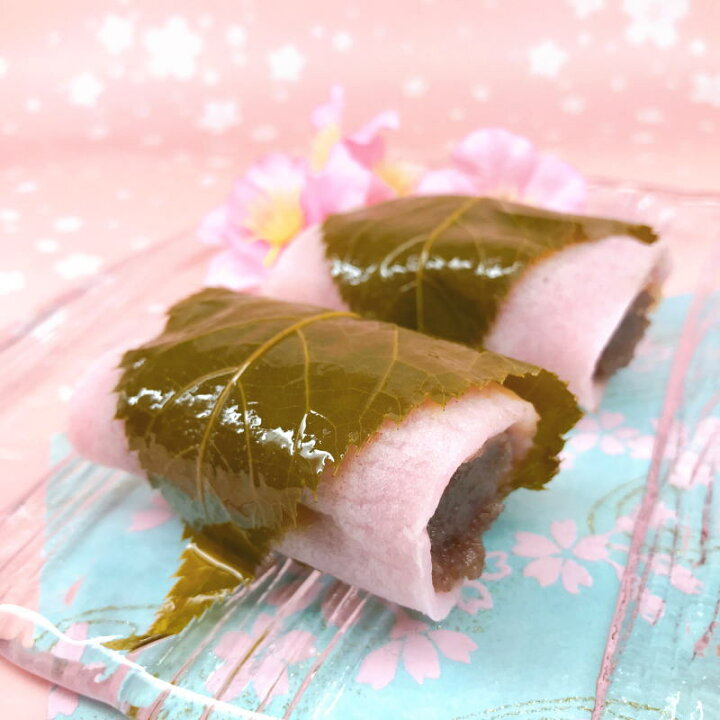 楽天市場 お花見和菓子 関東の桜餅 長命寺 春の和菓子 お家でお花見パーティー 桜スイーツ 入学祝 お祝い お礼 手土産 藤太郎