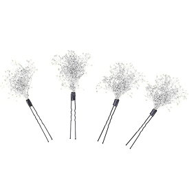 和装髪飾り かすみ草 カスミソウ 七五三 成人式 花 子供 レディース ドライフラワー 浴衣 袴 振袖 前撮り 卒業式 結婚式 ブライダル お正月 ギフト 専用ケース付