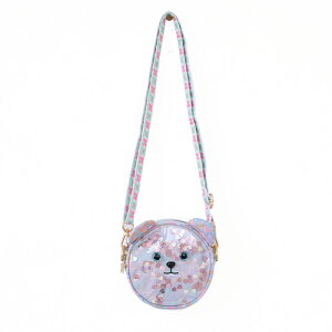 fafa フェフェ EMILLE ショルダーバッグ ポーチ お出かけ かわいい 付け外し 女の子 ガールズ スワン ブランド クマ 6143-2006 ラベンダー 紫 保育園 幼稚園 プレゼント 出産祝い