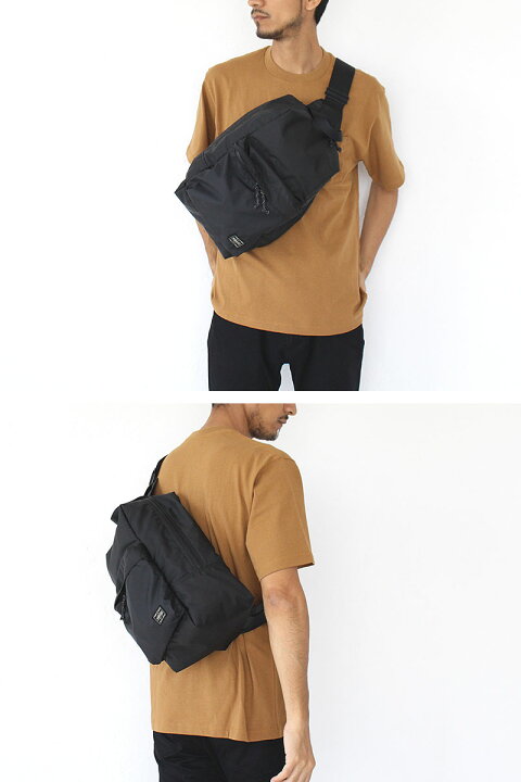 楽天市場】ポーター フォース スリング ショルダーバッグ PORTER FORCE 