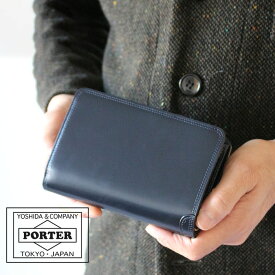 ポーター カウンター ウォレット 037-02979 吉田カバン 財布 メンズ PORTER L字ファスナー カードケース レザー 本革 牛革 小銭入れあり
