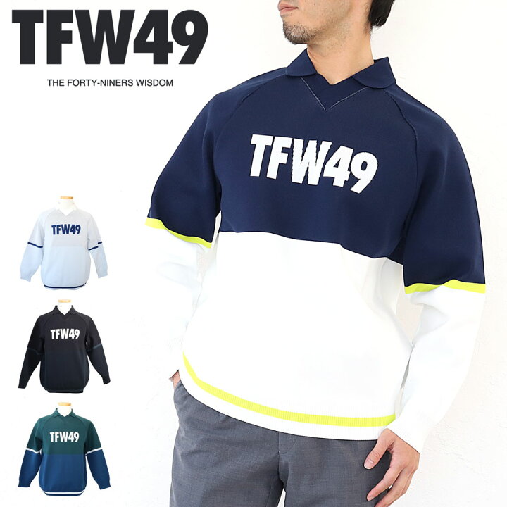 楽天市場】【11/1限定 最大39倍】TFW49 KNIT POLO ニット ポロシャツ  