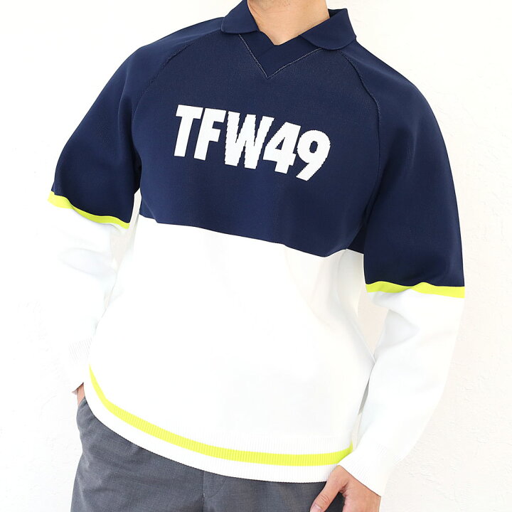 楽天市場】【11/1限定 最大39倍】TFW49 KNIT POLO ニット ポロシャツ  