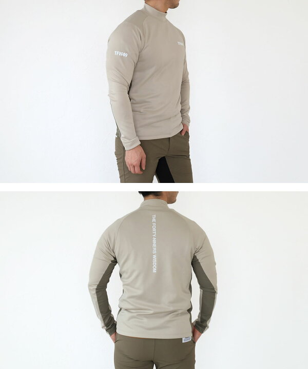 楽天市場】TFW49 SIDE MESH MOCKNECK LONG SLEEVE ロングスリーブ 