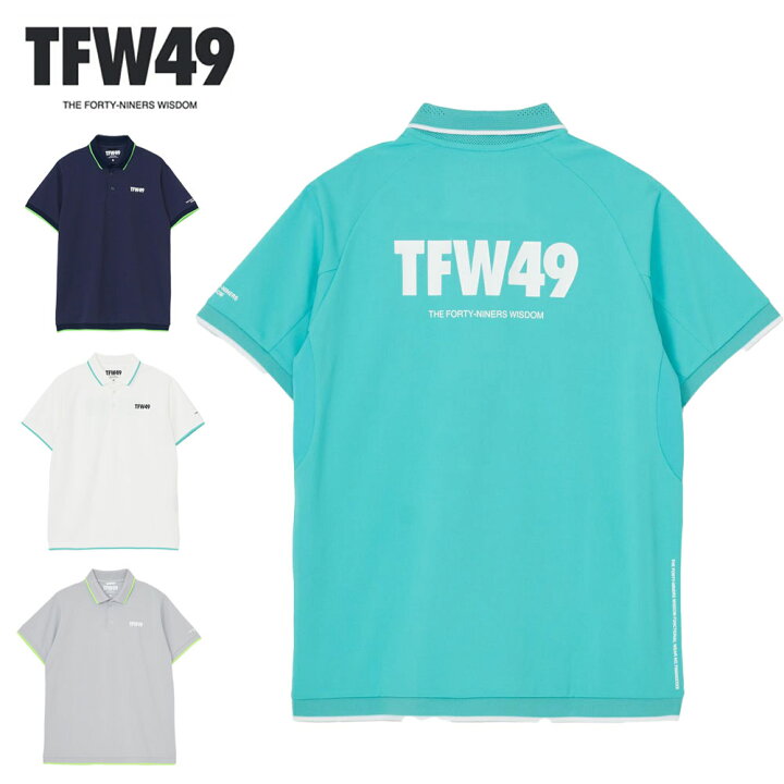 楽天市場】【10/25限定 最大P50倍】TFW49 ATHLETE POLO 2 鹿の子素材  