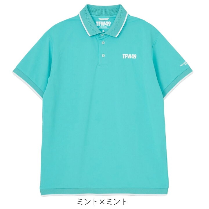 楽天市場】TFW49 ATHLETE POLO 2 鹿の子素材 ポロシャツ 半袖ポロ 
