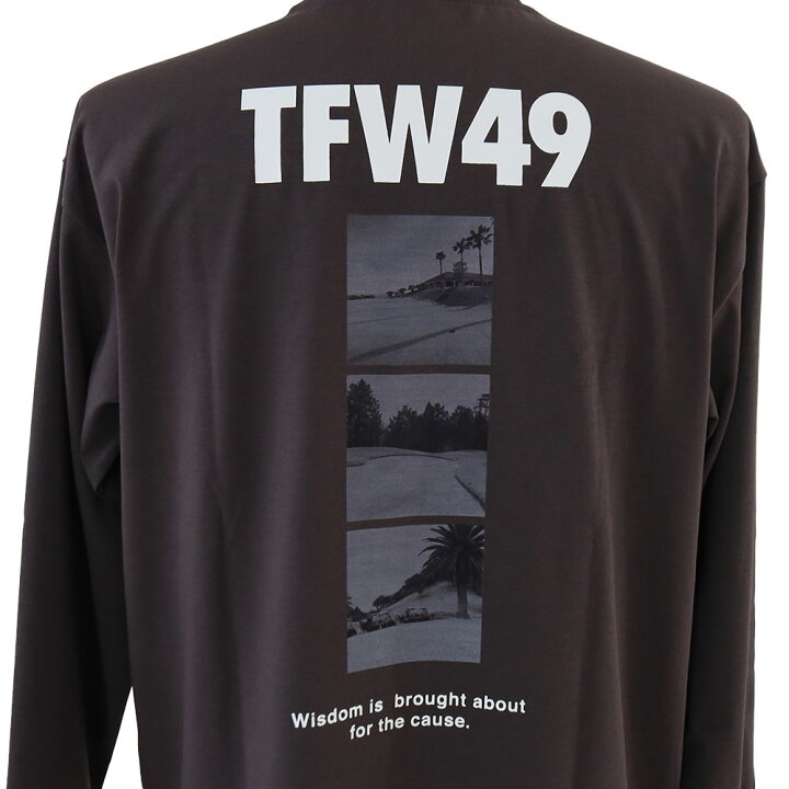 楽天市場】TFW49 MOCKNECK PRINT LONG SLEEVE T モックネック プリント  