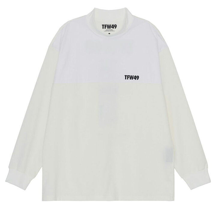 楽天市場】TFW49 MOCKNECK PRINT LONG SLEEVE T モックネック プリント 