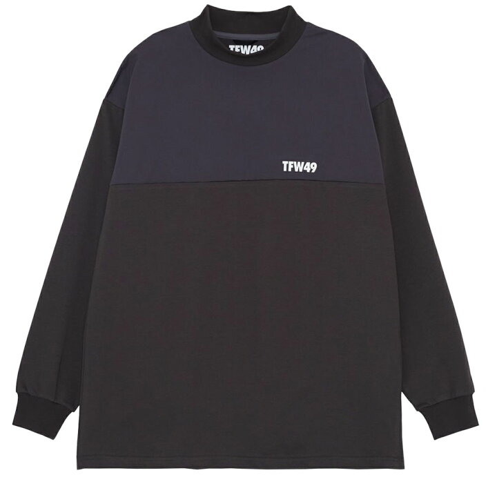 楽天市場】TFW49 MOCKNECK PRINT LONG SLEEVE T モックネック プリント 
