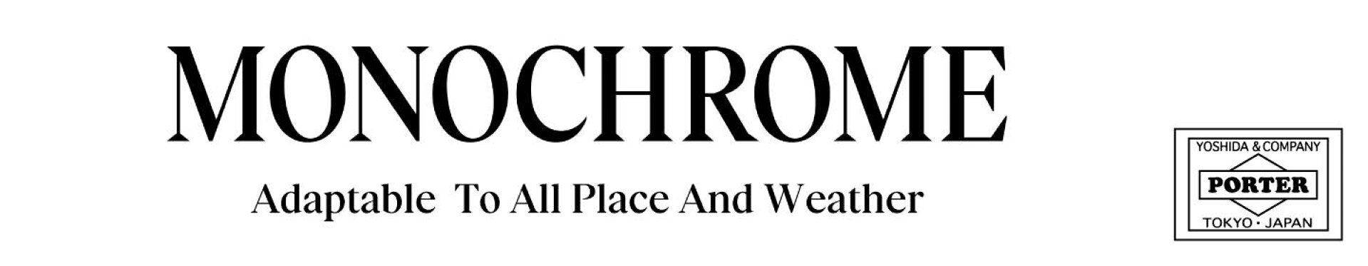 吉田カバン PORTER ポーター モノクローム