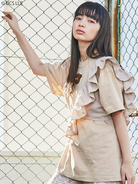 楽天市場 メリージェニー ティム ちっちゃいティムtシャツ Merry Jenny ミニオンズ ボブ くま ミノン 半袖 トップス おしゃれ レディース ブランド テディベア くまさん グッズ コラボ 女性 服 Usj カバンの店 東西南北屋