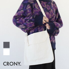 【6/5はP10倍＋エントリーで更に23倍】CRONY. クルニー バッグ ショルダーバッグ cr-00064 ブランド おしゃれ カジュアル 正規品 プレゼント コットン 綿