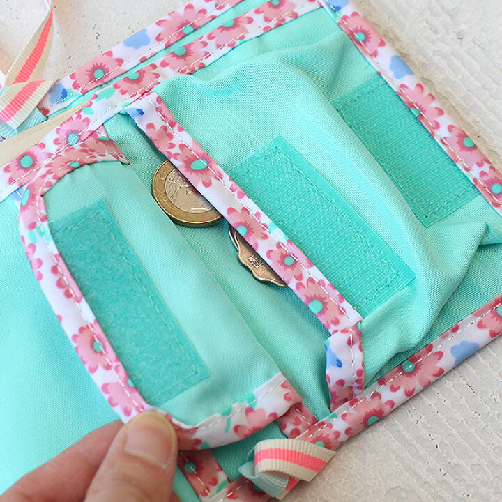楽天市場 Fafa フェフェ 財布 サイフ お財布 女の子 キッズ Edolie Wallet ウォレット ラベンダー グリーンマルチフラワー 二つ折り スパンコール かわいい ブランド 子供 小学生 キラキラ 6485 0002 カバンの店 東西南北屋
