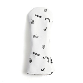 ジョーンズ ゴルフ JONES GOLF ヘッドカバー ドライバー用 DW JONES-White Monogram-White 1W モノグラム 正規品 4570145890072 akz-2