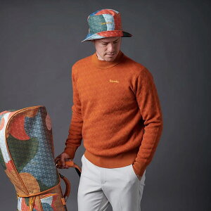 レザレクション RESURRECTION GMジャガードハイネックニット ハイネックニット ジャガード ニット ゴルフ用品 メンズ レディース 男女兼用 おしゃれ カジュアル シンプル ギフト プレゼント 誕