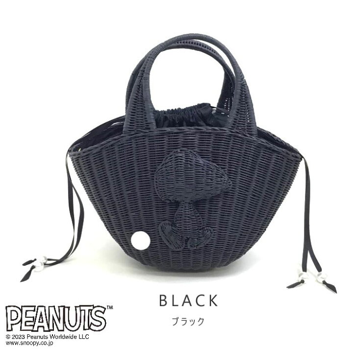 楽天市場】アジョリー バッグ かごバッグ PEANUTS×a-jolie 