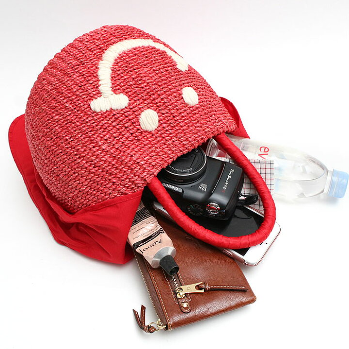 美品 アジョリー スマイル カゴバッグにこちゃん（楽天市場  