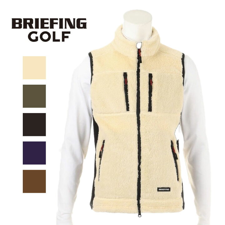 楽天市場】ブリーフィング ゴルフ MENS MENS POLARTEC FLEECE VEST  