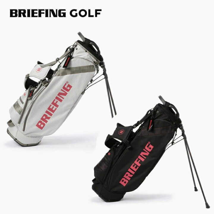 楽天市場 最大21倍 3 21 月 00から エントリー Rカード ブリーフィング ゴルフ キャディバッグ Briefing Golf Cr 7 8 5型 4分割 46インチ 軽量 撥水 メンズ レディース ブランド ロゴ 無地 正規品 Brg3d25 ブラック ホワイト ゴルフバック 人気 カバンの店